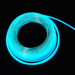 Cable de iluminación de fibra óptica de resplandor lateral de núcleo sólido LED SANLI