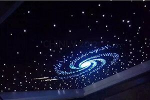 Estrella fugaz de techo de estrella de fibra óptica LED SANLI
