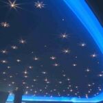 Luces de techo de estrella centelleante de fibra óptica LED de 5W